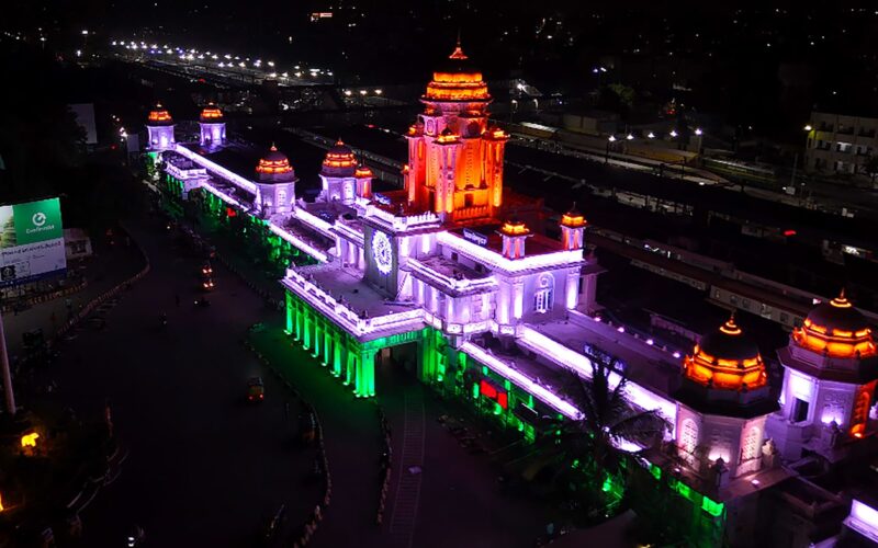 Kacheguda Railway Station's Facade Lighting: A Fusion of Aesthetics and Functionality - AV Today Magazine