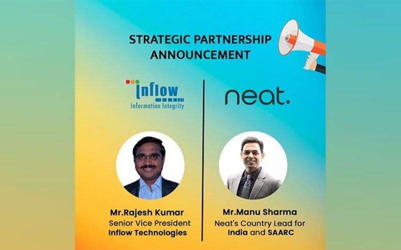 Inflow Technologies Partners with Neat to Enhance Video Collaboration Solutions in India and SAARC