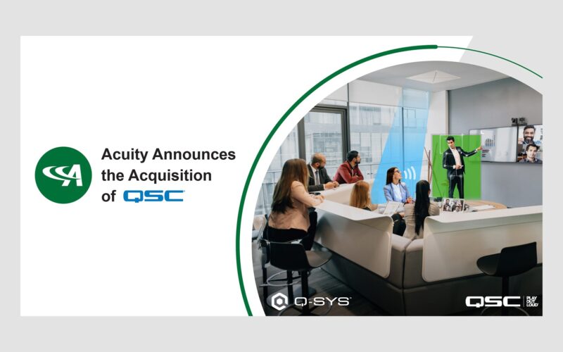 QSC, LLC to be Acquired by Acuity Brands for $1.215 billion
