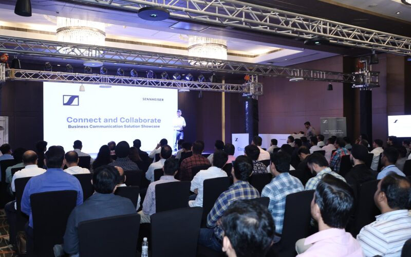 Sennheiser Exhibited TeamConnect Ceiling Medium Plugin for Enhanced Meetings