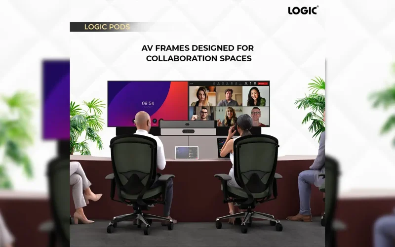 Logic Introduces Logic Pods AV frames for collaboration - AV Today Magazine