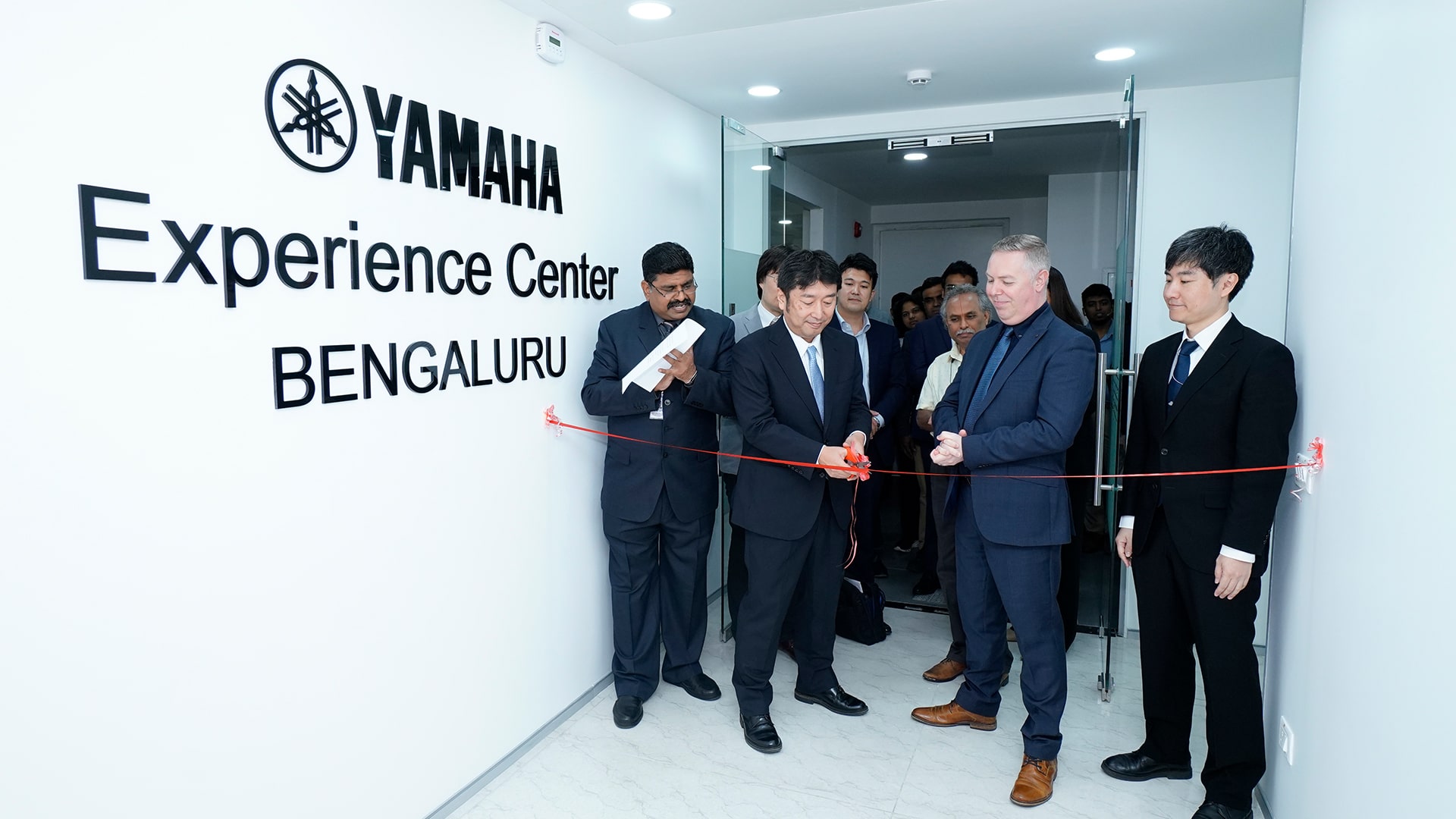 Ribbon-cutting ceremony for the official opening of Yamaha Music India Experience Center in Bengaluru - AV Today