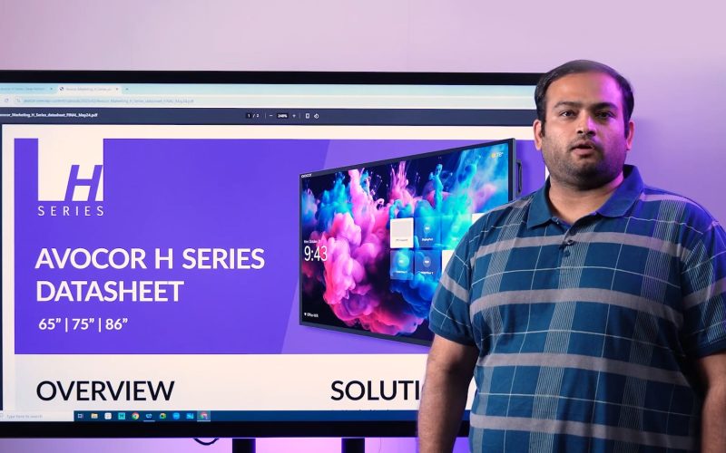 Avocor H Series Interactive Display