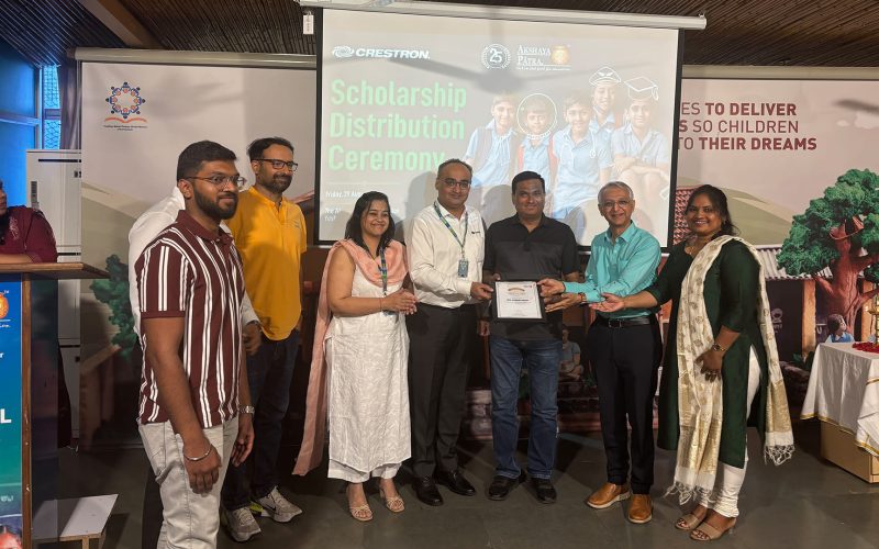 Crestron Partners with Akshaya Patra to Empower Education Through Scholarships - AV Today Magazine