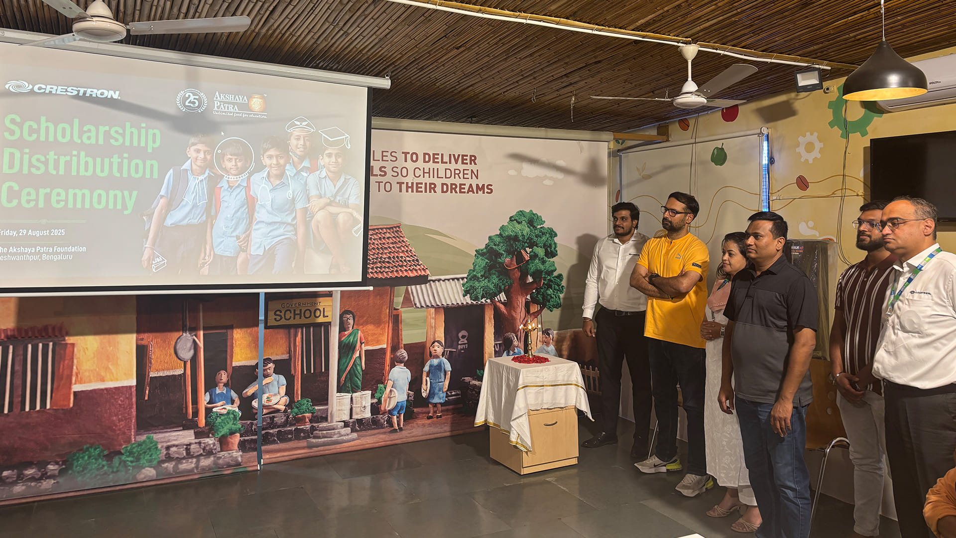 Crestron Partners with Akshaya Patra to Empower Education Through Scholarships - AV Today Magazine