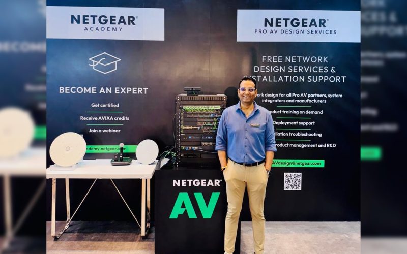 NETGEAR Strengthens Pro AV Portfolio with the Launch of M4350 Series at InfoComm India 2025 – AV Today Magazine