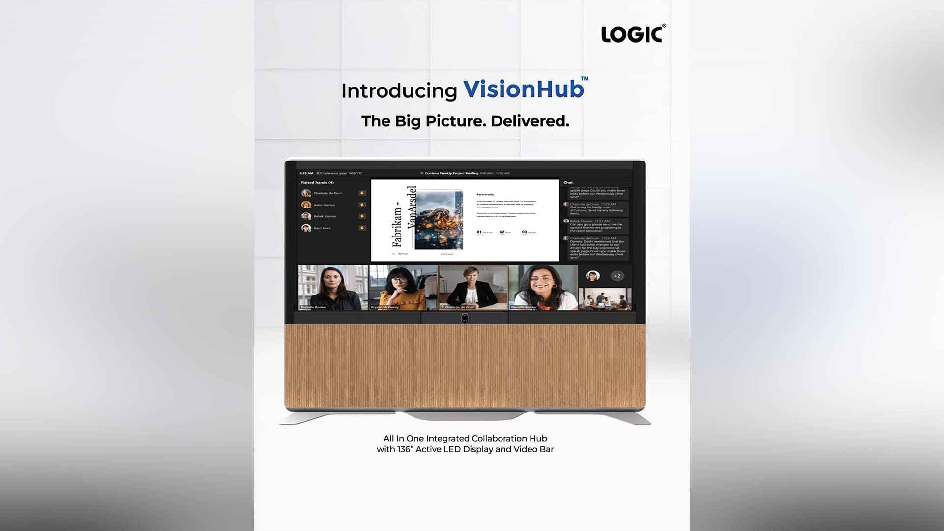 LOGIC Visionhub Transforms Workspaces into High-Performance Collaboration Hubs - AV Today Magazine