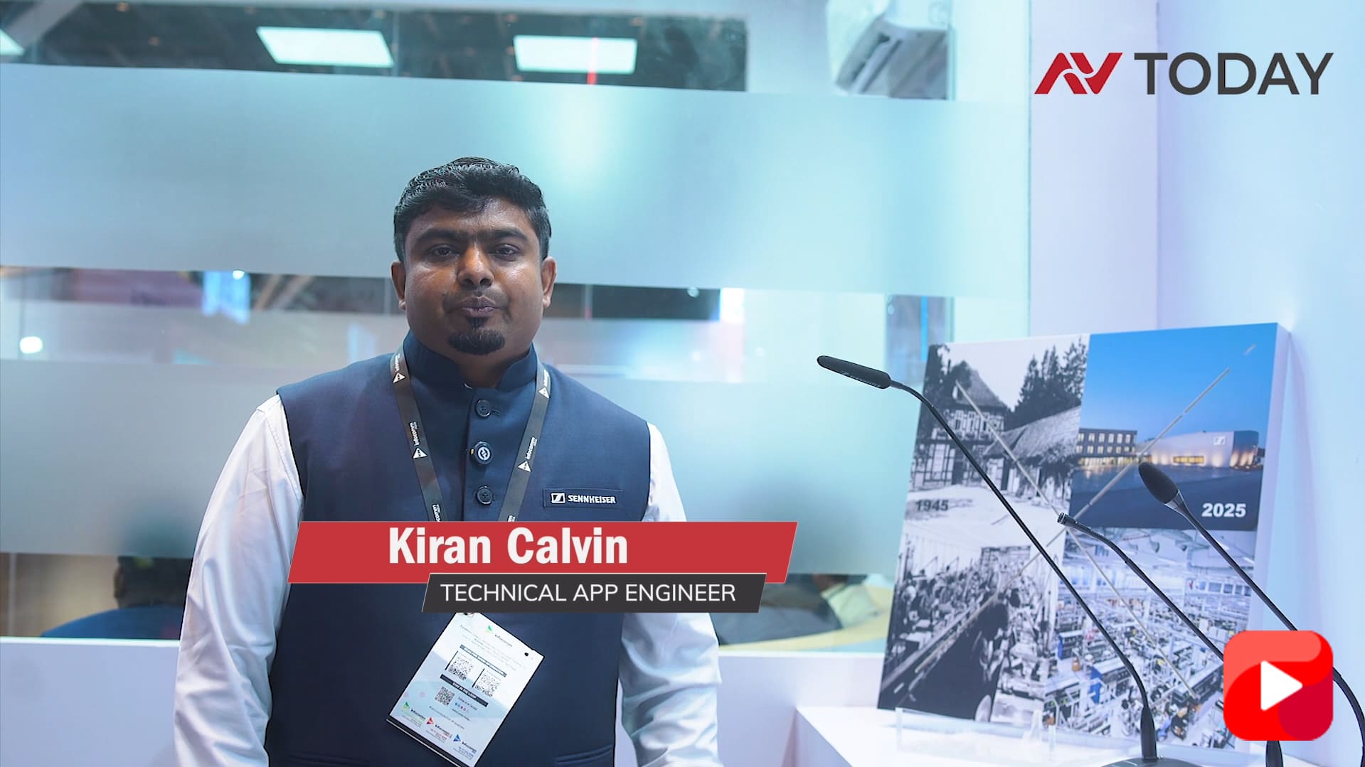 Sennheiser’s TeamConnect Ceiling 2 | InfoComm India 2025 | AV Today Magazine
