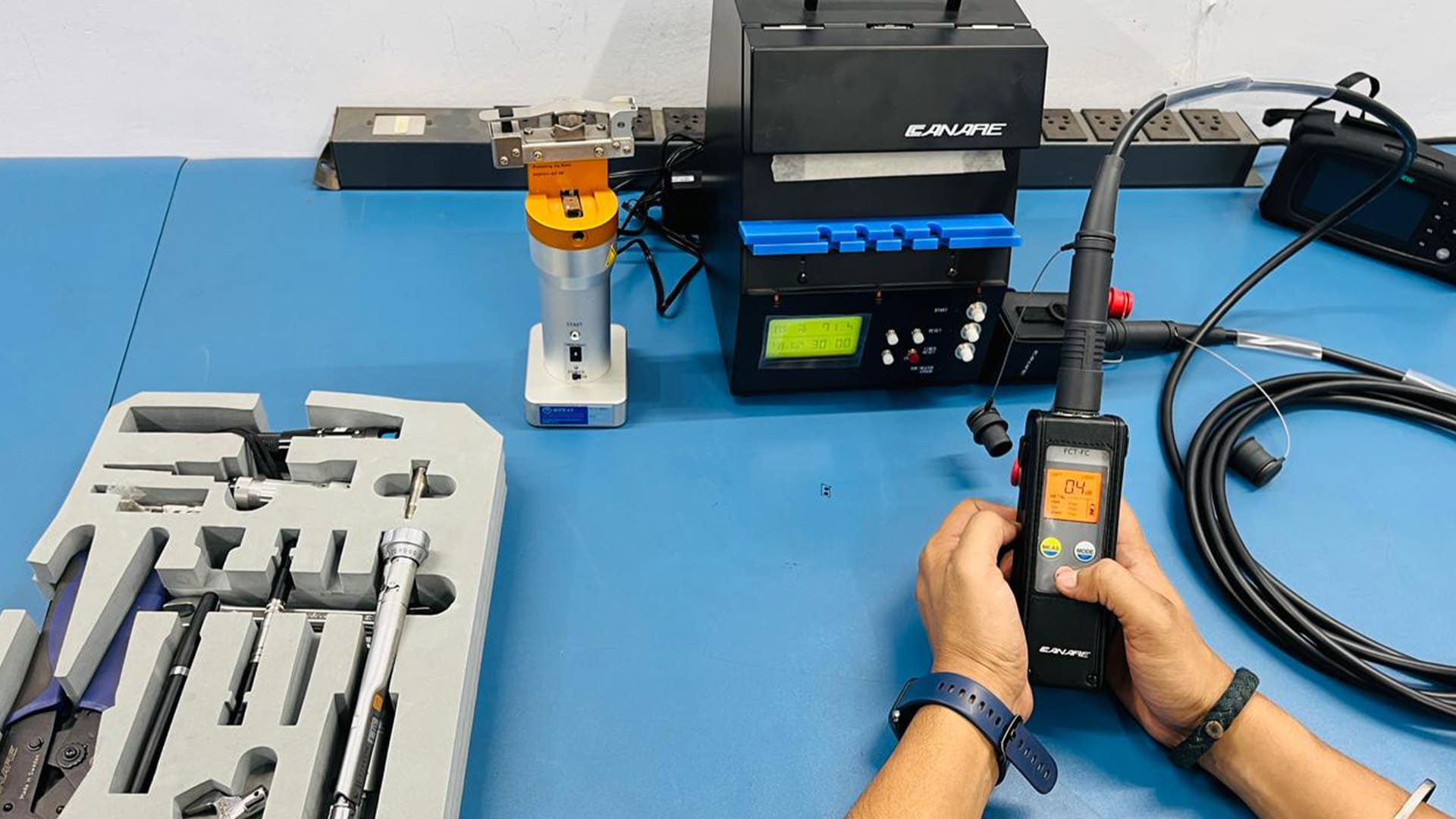 A glimpse of India’s first Canare Certified SMPTE Assembly Facility established by COMCON