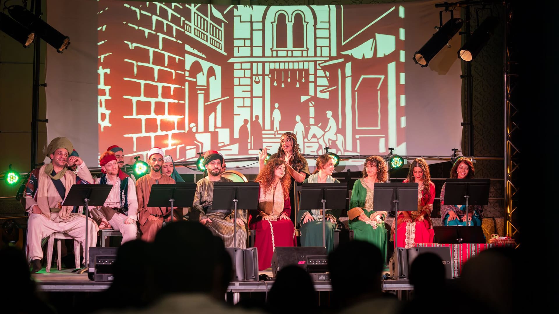 Sharjah Performing Arts Academy and NMK Electronics Brought Pause & Play Stage to Life at World Stage Design 2025 - AV Today Magazine