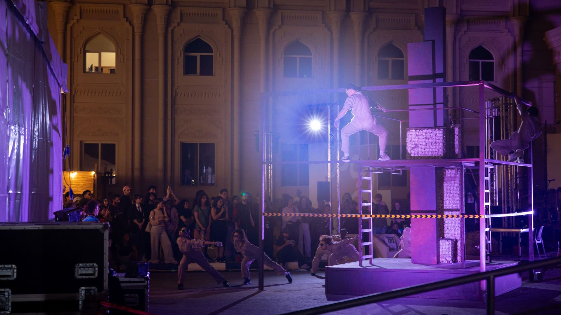 Sharjah Performing Arts Academy and NMK Electronics Brought Pause & Play Stage to Life at World Stage Design 2025 - AV Today Magazine