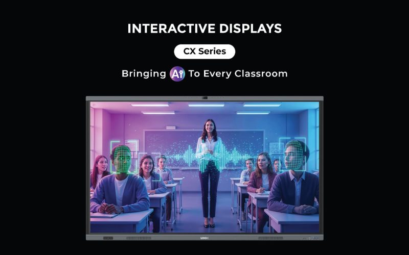 LOGIC Introduces CX series Interactive displays powered by AI and Google EDLA certification
