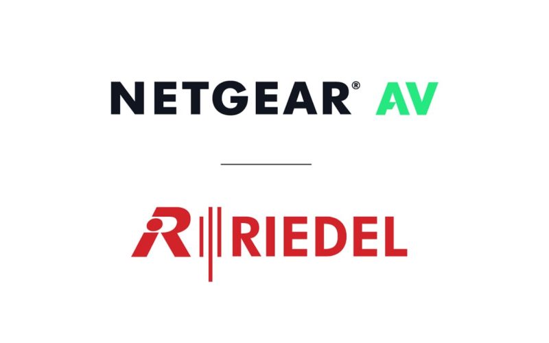 NETGEAR and Riedel Communications Announce Global Technology Partnership to Advance AV-Over-IP Solutions