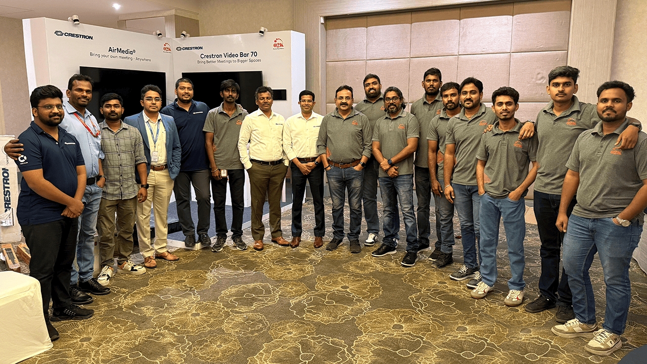 O2K and Crestron Host Strategic Showcase on the Future of Workplace Collaboration