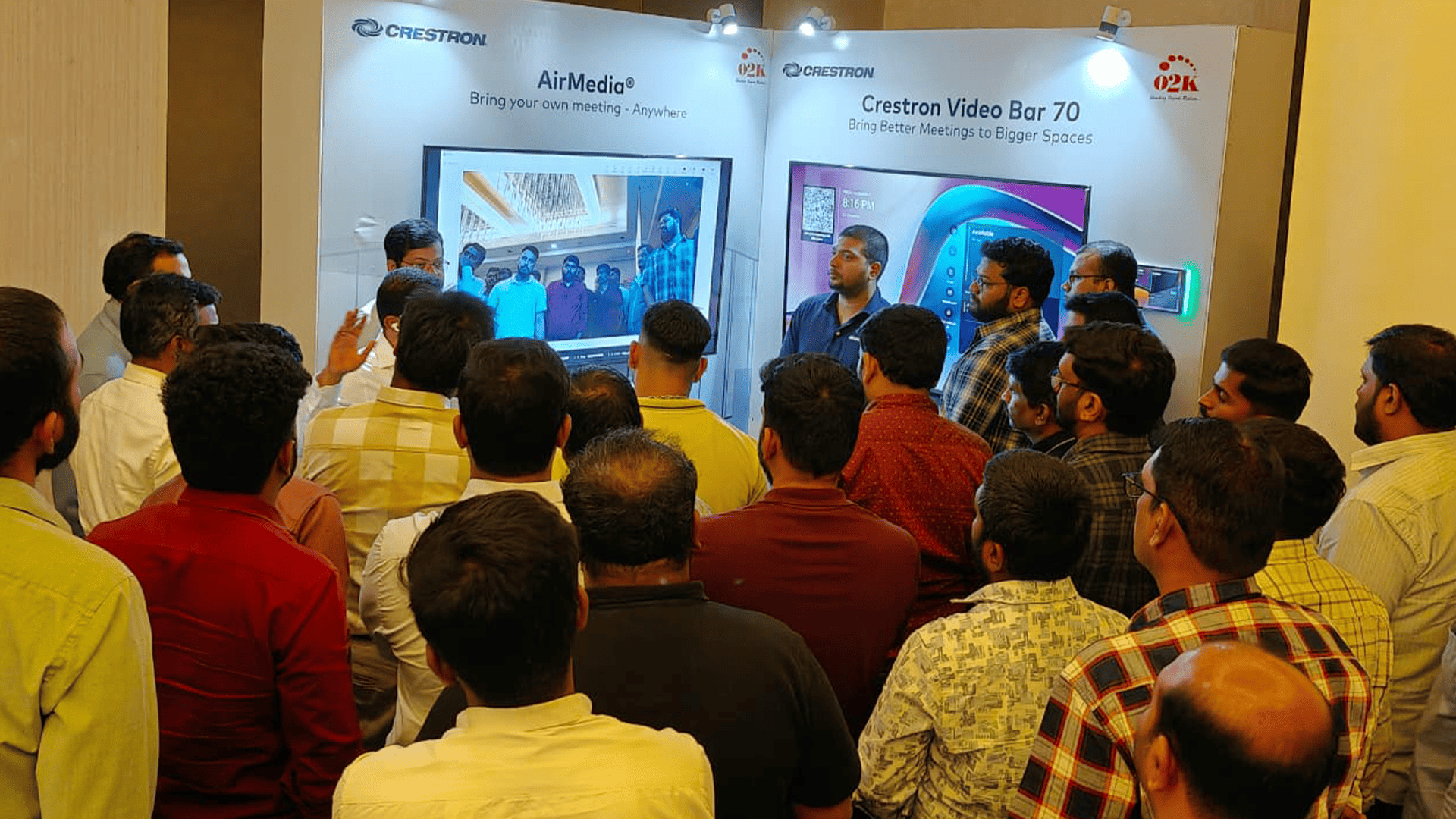 O2K and Crestron Host Strategic Showcase on the Future of Workplace Collaboration