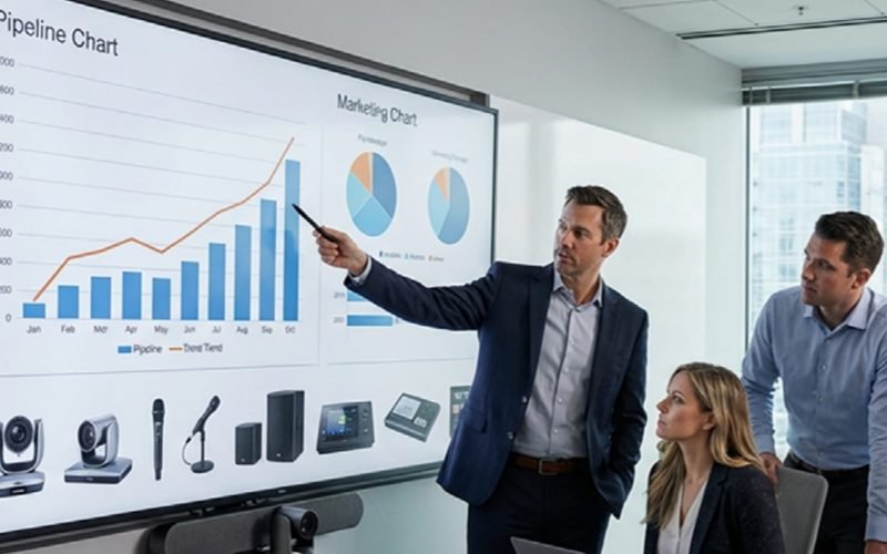 BrandName 4K60 4:4:4 AV over IP encoder and decoder with ultra-low latency for enterprise networks.