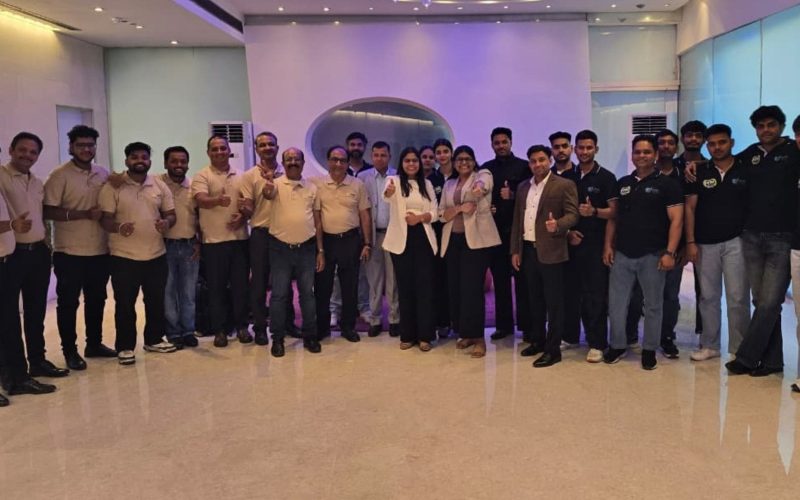 Participants engaged in hands-on training for next-generation collaboration technologies.
