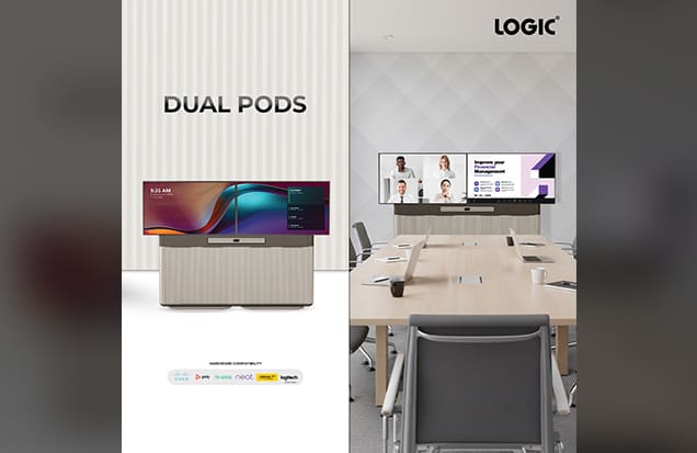 LOGIC Strengthens Enterprise Collaboration Portfolio with Future-Ready LOGIC Pods for Modern Workspaces