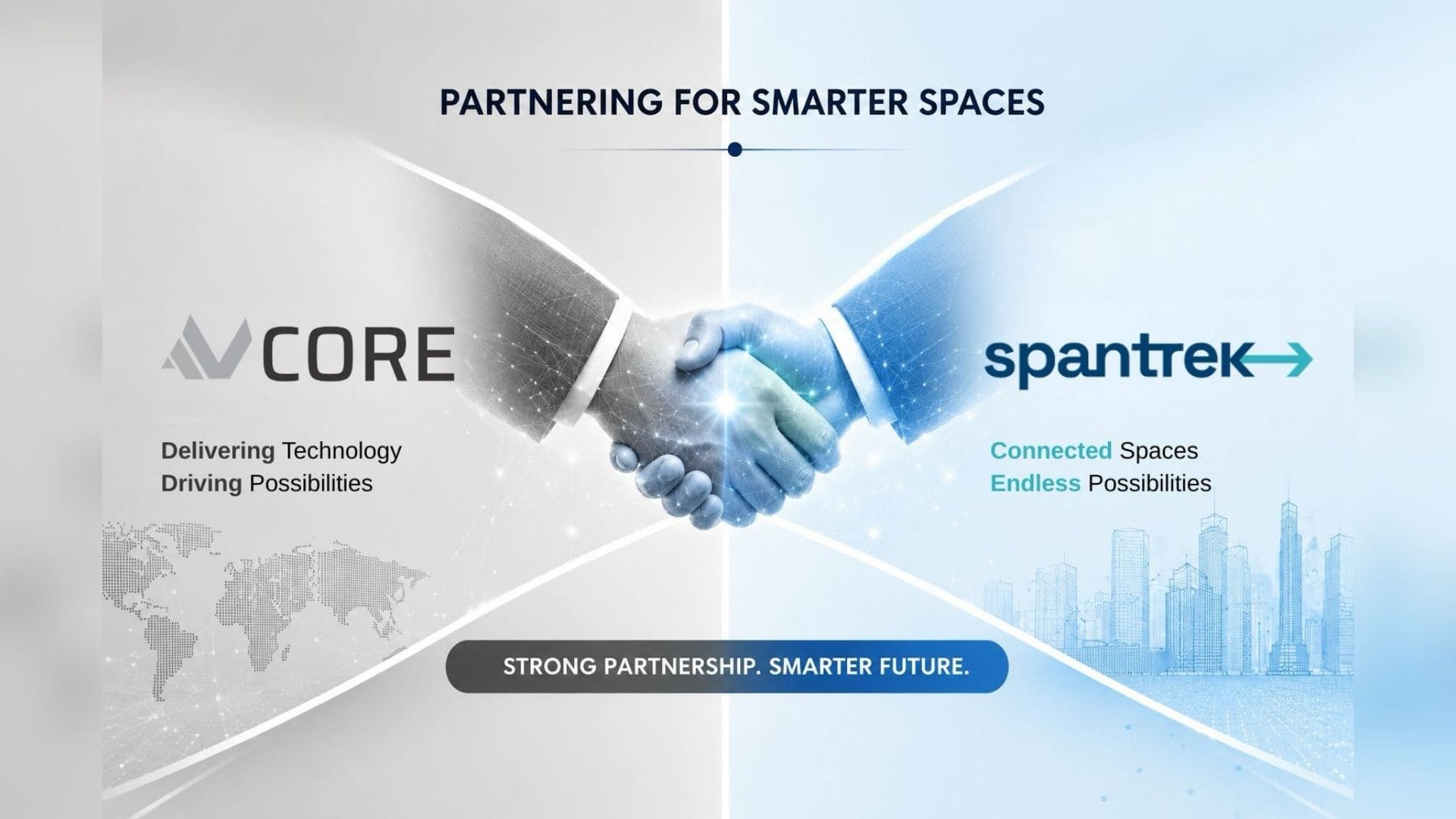 AI-powered Smart Space Management platform by Spantrek featuring room booking, desk management, analytics and workplace automation.