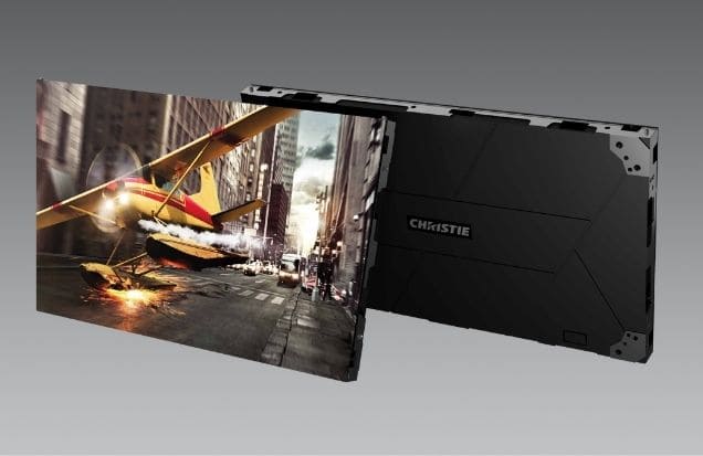 Christie XP Series LED delivering immersive visual experiences in theme parks and entertainment attractions.