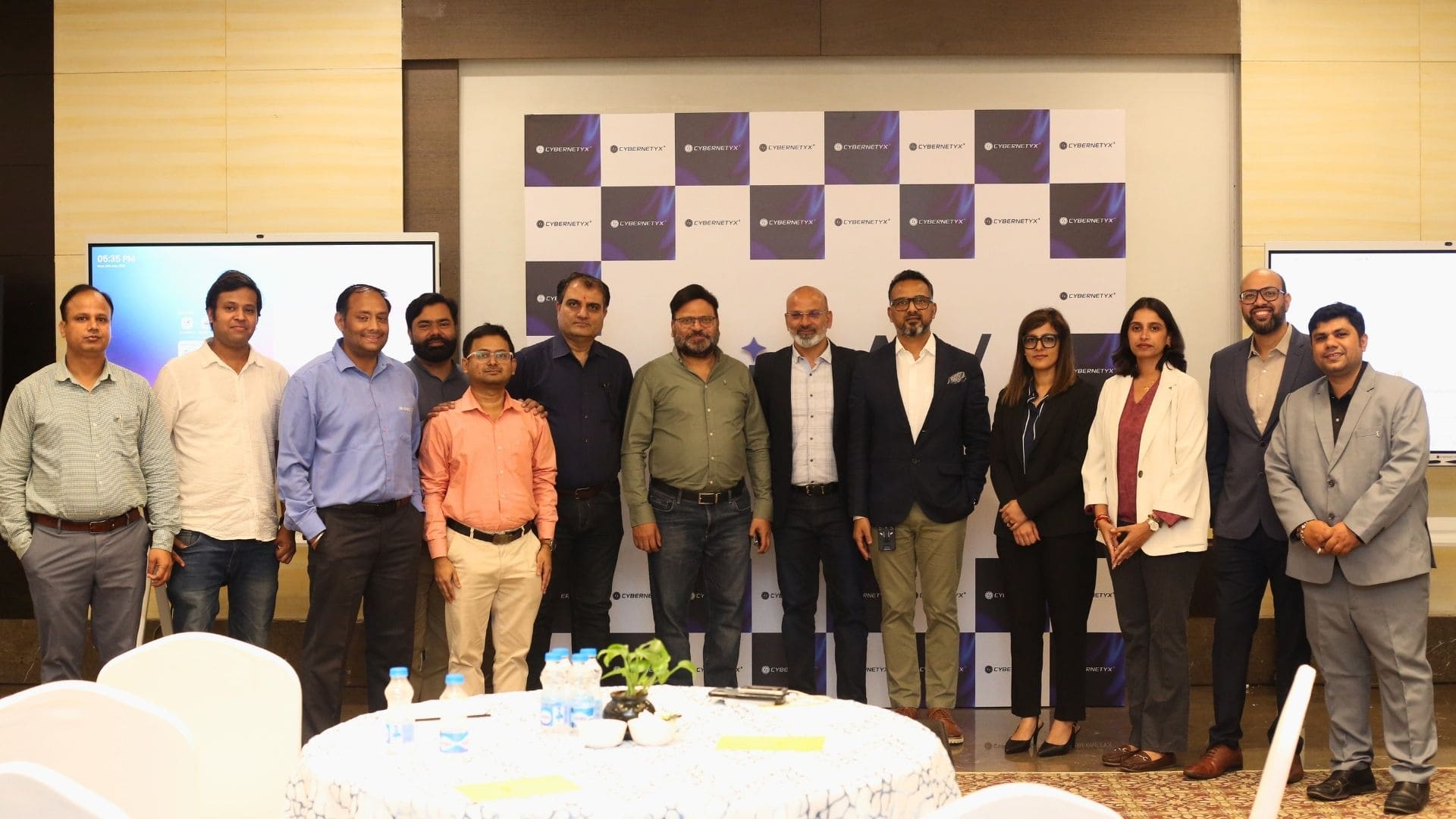EyeRIS AI-powered meeting space solution for enterprise collaboration and workplace intelligence.
