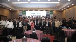 Group photograph of attendees at ATEN Elite Partner Connect 2026 Bengaluru