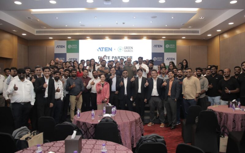 Group photograph of attendees at ATEN Elite Partner Connect 2026 Bengaluru