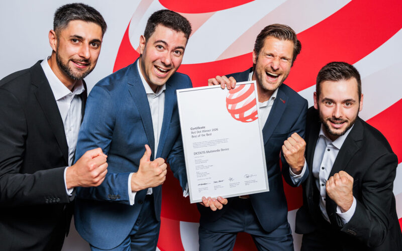 DICENTIS Multimedia Device Wins “Red Dot: Best of the Best” for Product Design