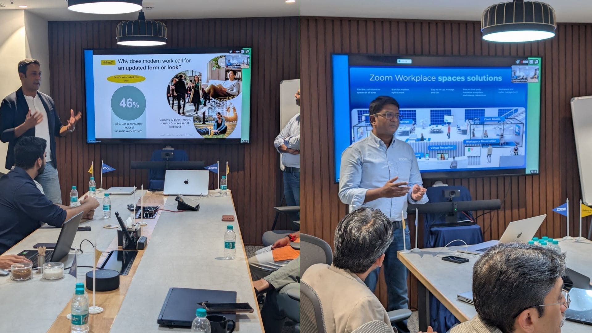Jabra video conferencing camera demonstration