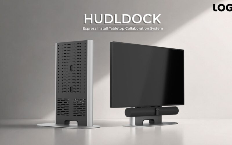 LOGIC Expands Workspaces Portfolio with HudlDock: A Tool-Free AV Solution for Huddle Rooms