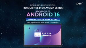 LOGIC ZX Series Interactive Flat Panel Display powered by Android 16