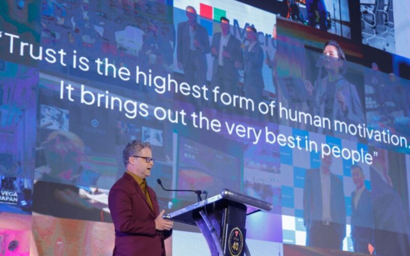 Technology partners supporting VEGA's 40th anniversary gala with networking and celebrations in Bangkok.