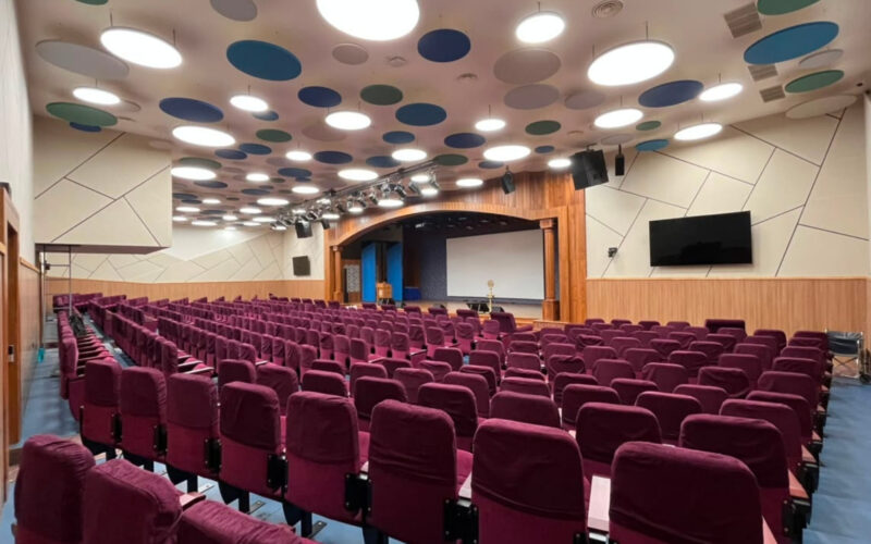 d&b audiotechnik sound system installed at Christ University auditorium