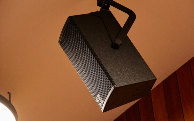 d&b audiotechnik Yi10P loudspeakers at Christ University auditorium