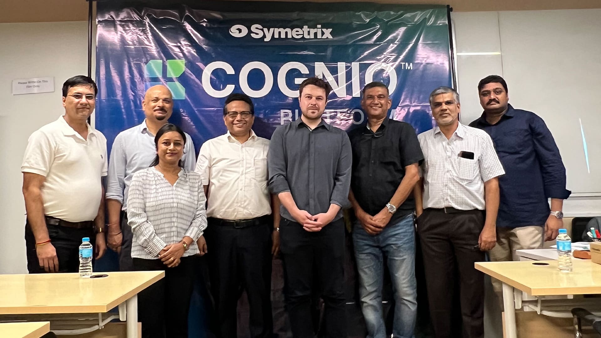 Symetrix Cognio Platform demonstrating distributed intelligence architecture for scalable professional AV systems.