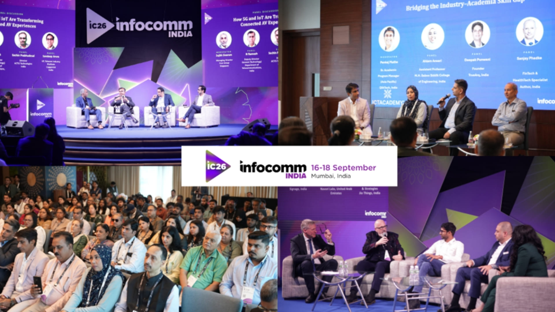 AI-enabled professional AV technologies showcased at InfoComm India 2026