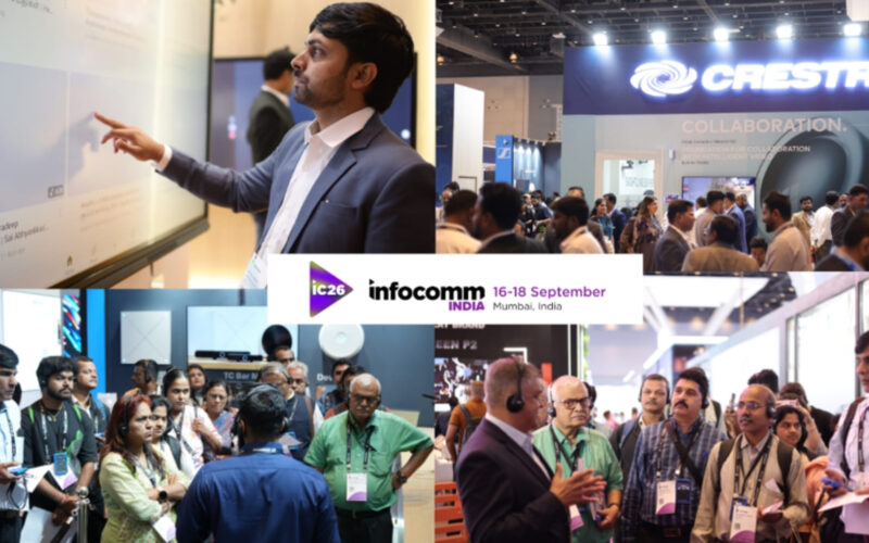 InfoComm India 2026 exhibition at Jio World Convention Centre Mumbai