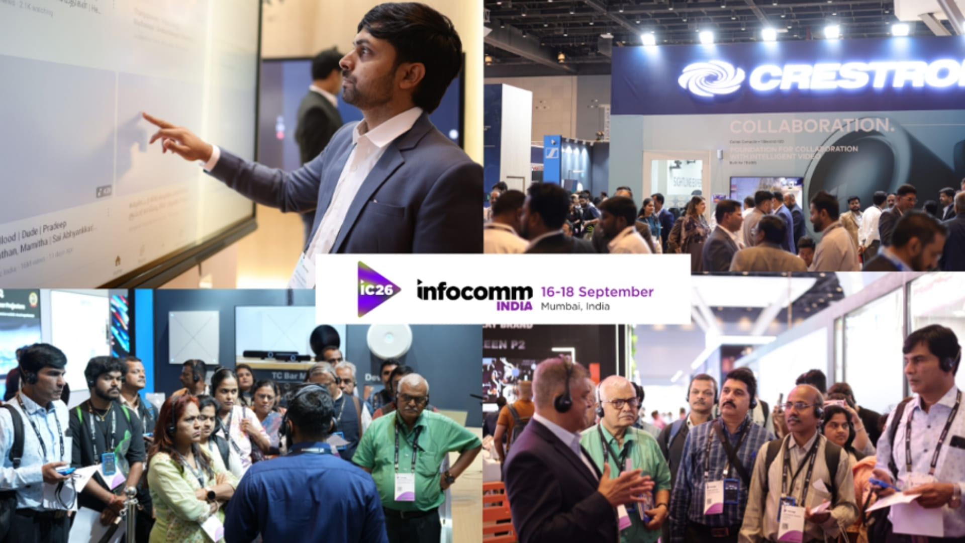 InfoComm India 2026 exhibition at Jio World Convention Centre Mumbai