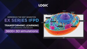 LOGIC EX Series interactive display powered by Android 16