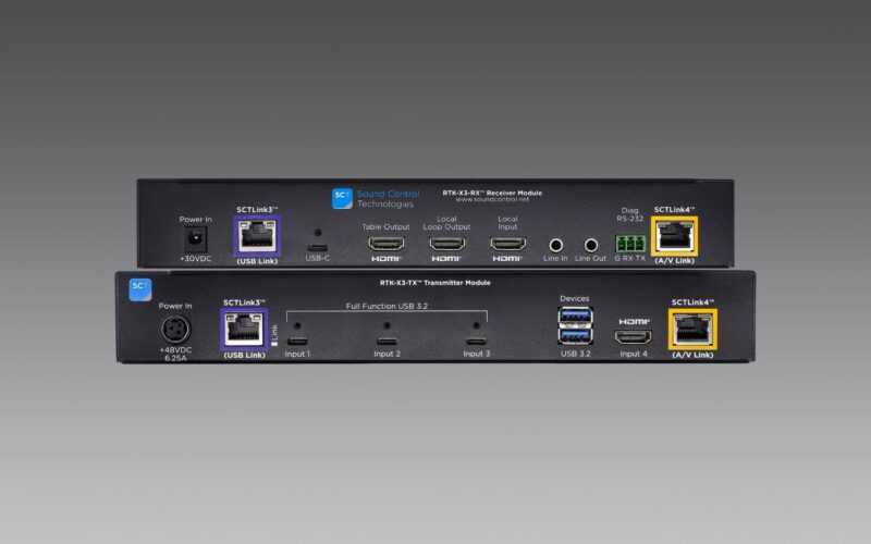 SCT RTK-X3 | Streamlined USB-C Connectivity for Next-Generation BYOD Meeting Spaces