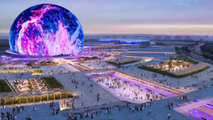 Sphere Abu Dhabi 20,000-capacity venue on Yas Island
